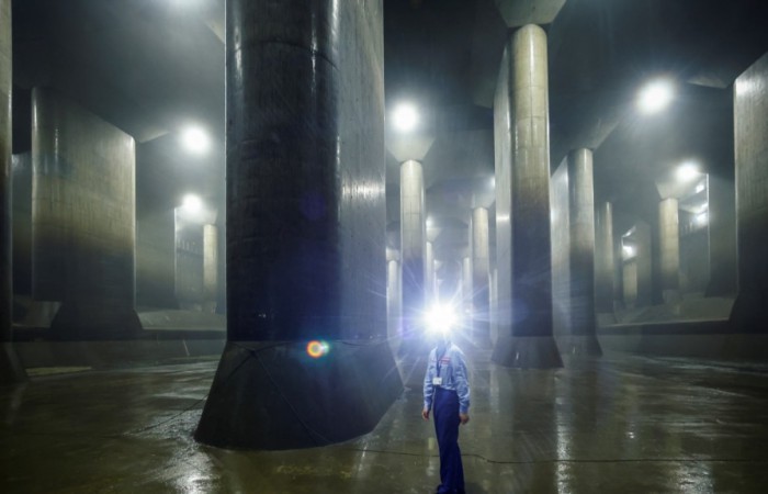 ญี่ปุ่นขยายอุโมงค์ยักษ์ รับมือน้ำท่วมกรุงโตเกียว