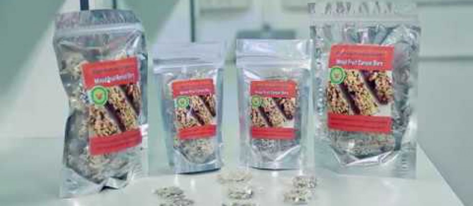 เทคโนโลยีการผลิตสแน็คธัญชาติผสมผลไม้